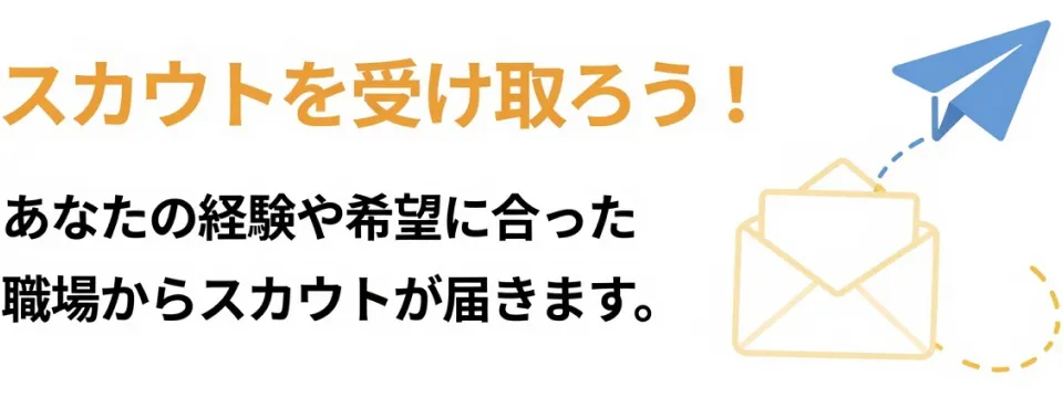 スカウトを受け取ろう！