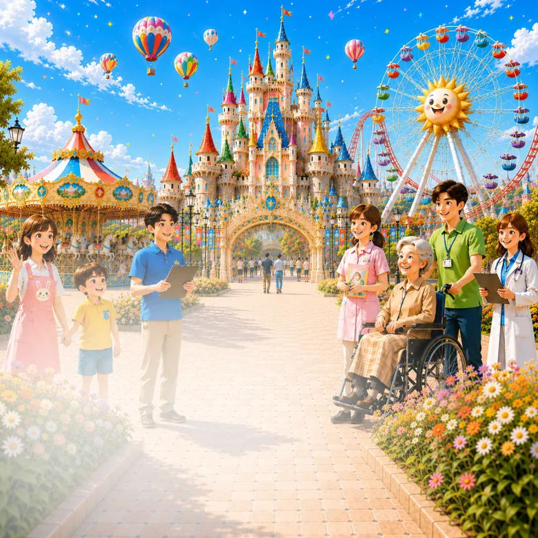 遊園地みたいに、ワクワクする仕事を探そう！